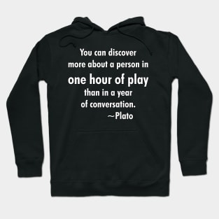 Plato One Hour of Play Hoodie